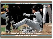 2007 Upper Deck First Edition Miguel Cabrera Baseball Cards #209