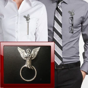 Broche Flying Angel C17 soporte de aro para gafas, bolígrafo, identificación - Imagen 1 de 1
