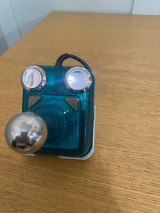 🕹️ Competition Pro Joystick 🕹️ AQUA CHROME CLEAR 🕹️ FREE STAND 🕹️ - Afbeelding 1 van 6