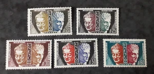 France year 1960 1965 service 22 to 26 new luxury ** Council of Europe unesco - Picture 1 of 1