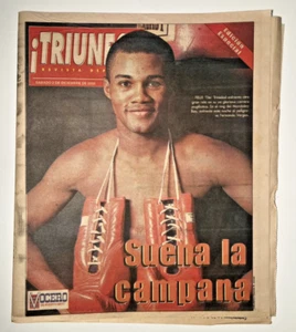 PUERTO RICO Zeitung * TRIUNFO 2000 * TRINIDAD vs VARGAS * Boxen - Bild 1 von 5