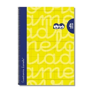 Notebook Lamela Yellow Din A4 5 Pieces 80 Sheets - Picture 1 of 2