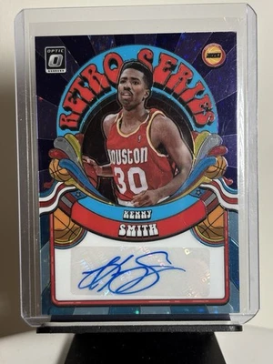 2019 Kenny Smith Optic Retro Series Purple Stars FOTL auto /29 - Houston Rockets - Image 1 of 2