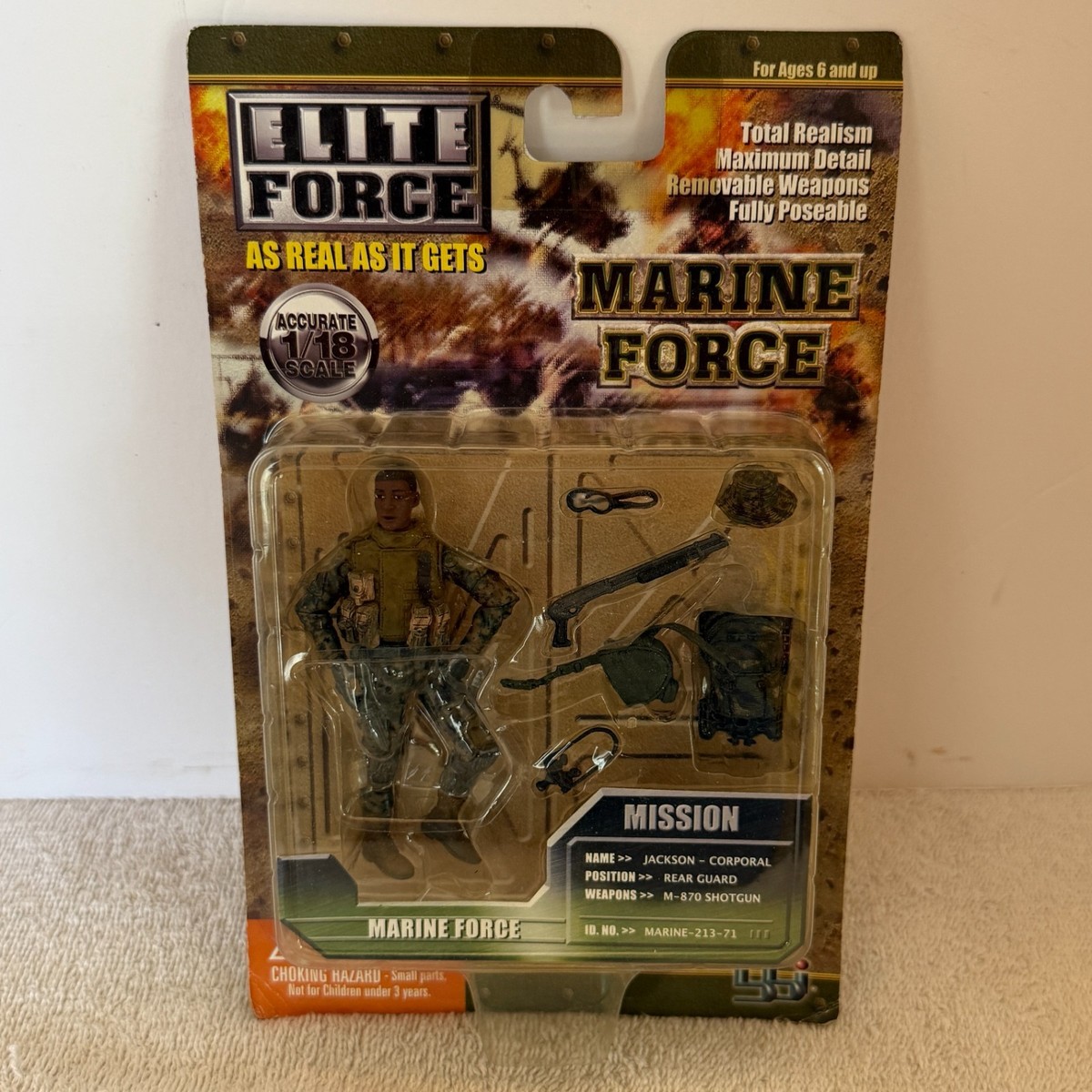 ELITE FORCE WWII フィギュアセット Elite Force 1:18 Military & Adventure Action Figures for