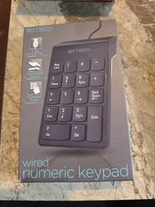 Bytech Wired Plug & Play Numeric Keypad - Picture 1 of 3