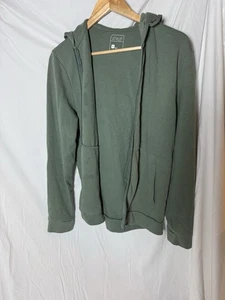 Herren Hoodie Zip Pullover Farbe Grün Größe M  - Bild 1 von 6