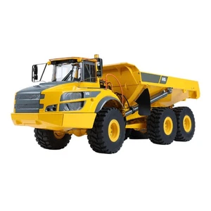 DoubleE 6WD 1/16 RC Articulated Dumper Truck 10KG Load Capacity Openable Door - Picture 1 of 12