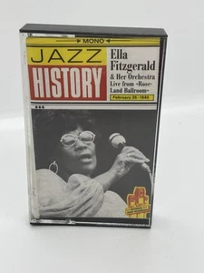 MC Ella Fitzgerald & Her Orchestra Live from Roseland Ballroom Kassette - Picture 1 of 2