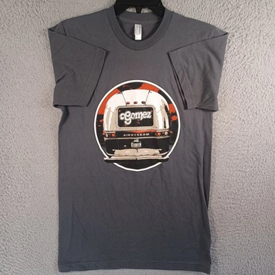 American Apparel Mens Multicolor T-Shirt Size Small Gomez Airstream 1970's - Image 1 of 4