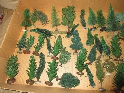 "O" GAUGE SCENERY TREES X 40 PIECES,NICE FOR O GAUGE LAYOUT - Image 1 of 4