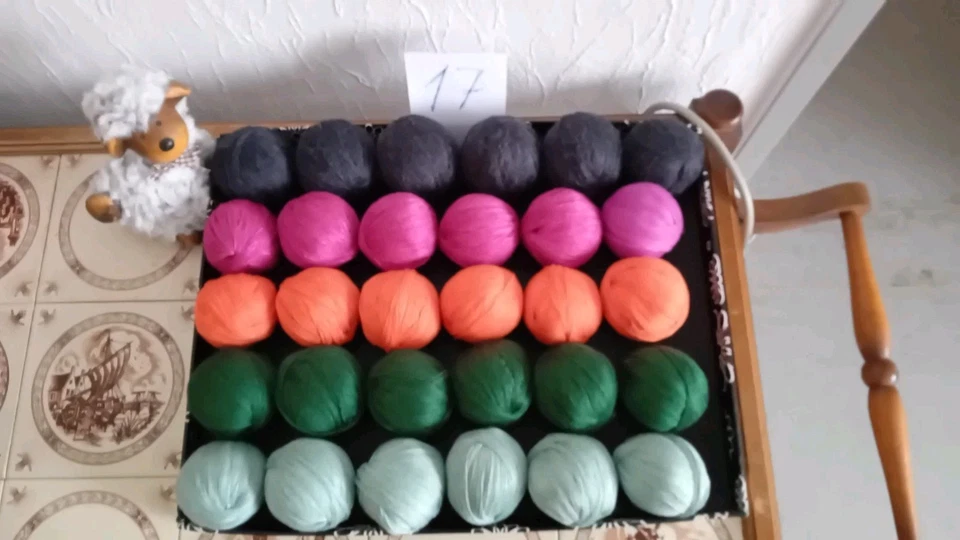 Wolle.Garnpaket, 900 g Wolle zum Stricken, Bastellwolle,bunt,Konvolut.Resten - Bild 1 von 1