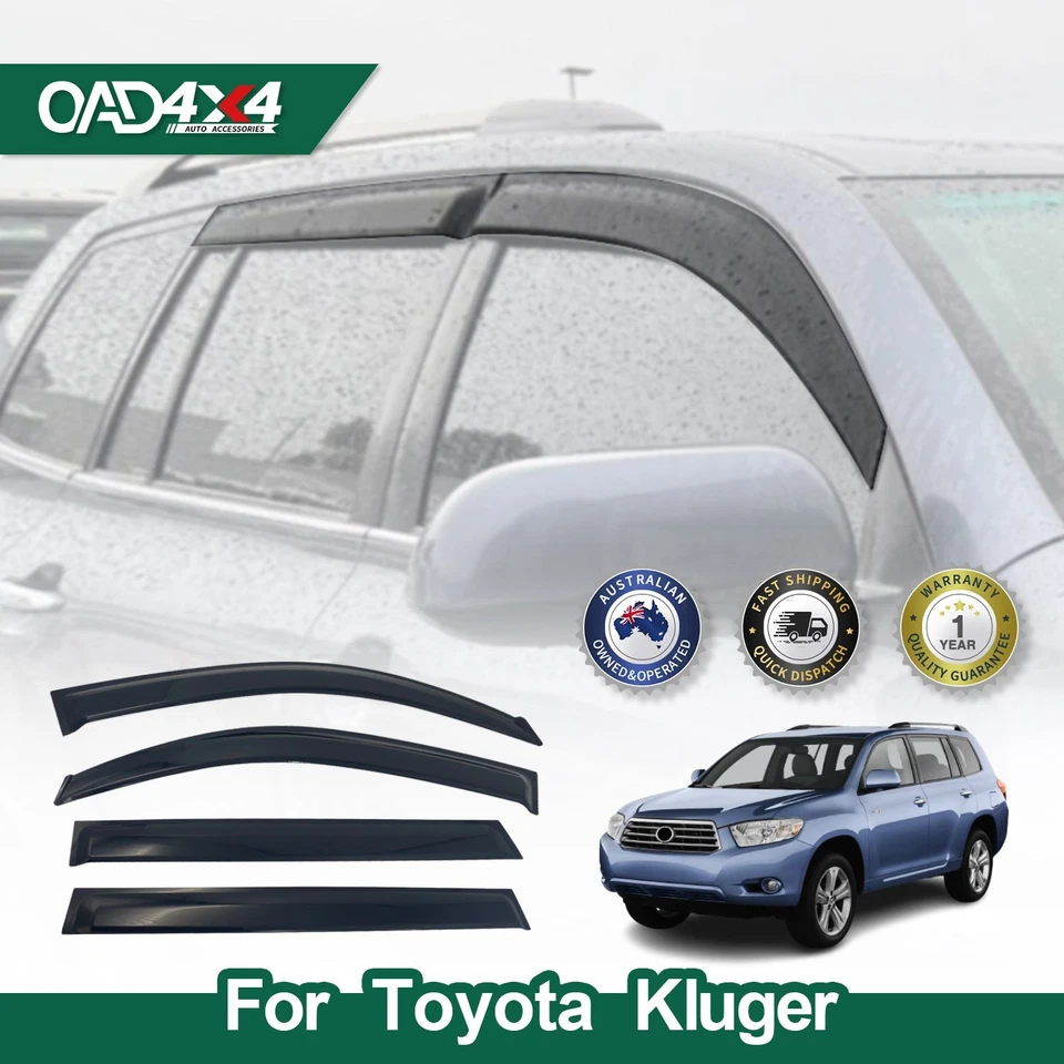 Luxury Weather Shields for Toyota Kluger 2007-2013 - image 1 of 4