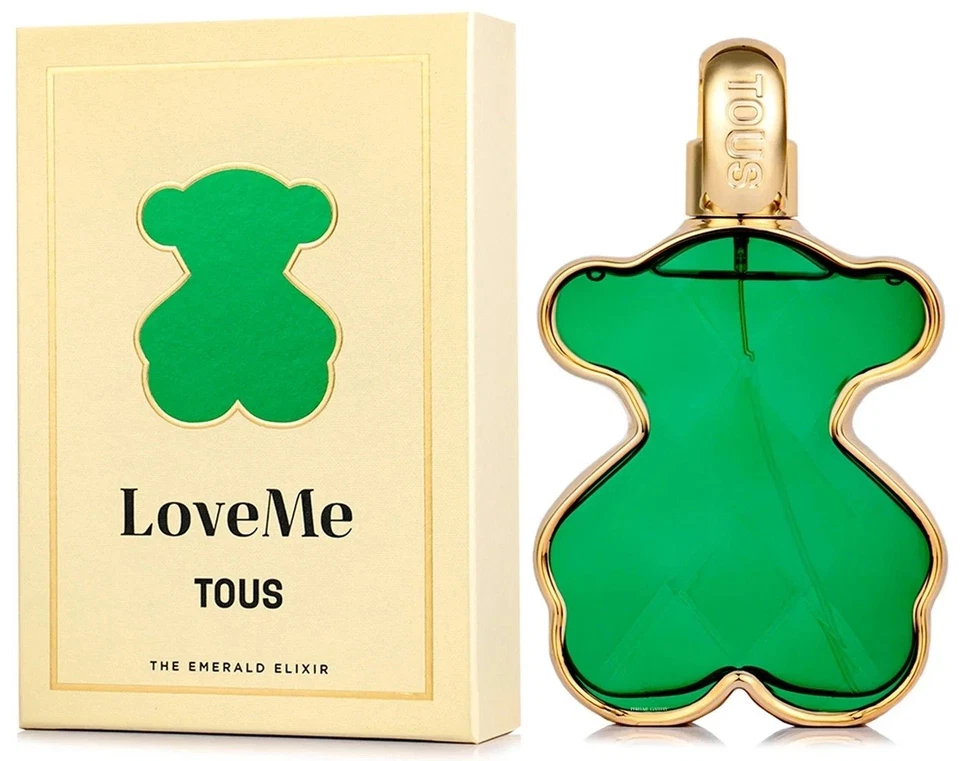 Tous LoveMe The Emerald Elixir 3 FL OZ / 90ml EDP Perfume Women Box Original