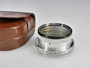 GENUINE ROLLEI ROLLEINAR 1 BAY 2 R2 CLOSE UP LENS WITH CASE 2071 - Picture 1 of 2