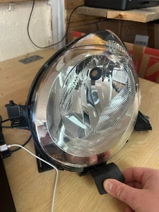 TYC HEADLIGHT CITROEN C1 LEFT N/S PASSENGER 2005-2014 CHROME 1.0 1.4 HL51 - Picture 1 of 6