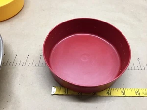 Tupperware Round Red Bowl 1405-27 (BOWL ONLY) - Picture 1 of 6