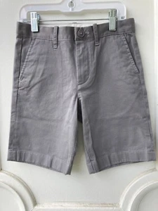 NWT Crewcuts Boys' Spring/Summer Preppy Shorts - Gray - Cotton Size 7 - Picture 1 of 4