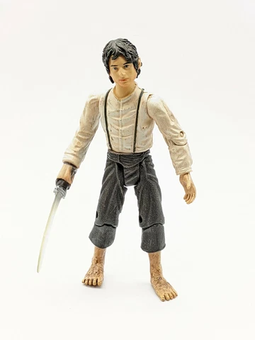 2002 Marvel Lord Of The Rings Frodo Baggins Push Action Figure Cover