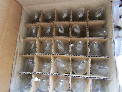 25 x Bulbs- Candle- Collectible House- Night Light- 130 Volt- Clear- E12 Base - Image 1 of 4