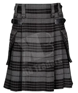 Scottish Grey Watch Tartan KILT - Traditional Casual Utility Tartan Kilts - Bild 1 von 4
