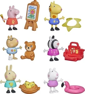 Peppa Pig Fun Friends Figures Assortment Gerald Danny Zoe Zebra Suzie Rebecca - Picture 1 of 7