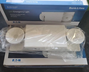 3xEATON Sure-Lites SEL Adjustable Optic White Integrated LED Emergency Light-NEW - Picture 1 of 4