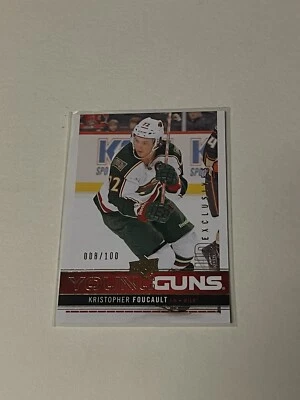 2012-13 Upper Deck Young Guns Exclusives #226 Kristopher Foucault /100 **031539 - Image 1 of 2