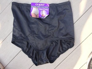 Vintage Cupid Style 5322 Black Extra Firm Control Girdle Panties Size 5XL - Picture 1 of 4