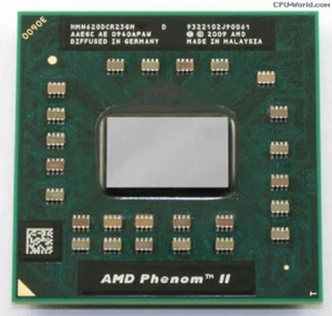 AMD Phenom II Dual-Core N620 HMN620DCR23GM Mobile CPU Processor Socket S1 G4 - Bild 1 von 1