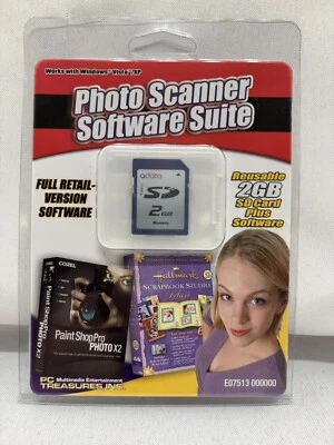 Fotoscanner Software Suite - Corel Paint Shop Pro & Hallmark Sammelalbum Studios - Bild 1 von 2