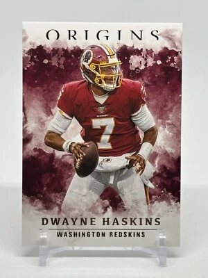 2020 Panini Origins #17 Dwayne Haskins Commanders Football - Image 1 of 4