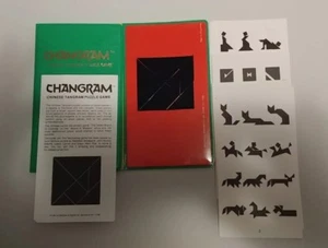 Vintage 1981 CHANGRAM Chinese Tangram Puzzle Game SELCHOW & RIGHTER - Picture 1 of 1