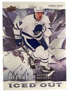 2020-21 Upper Deck Allure - Iced Out ! Auston Matthews