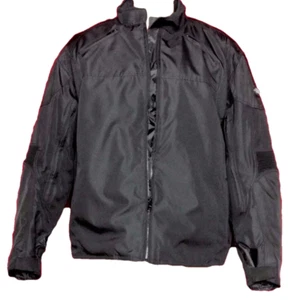 Bilt Spirit Black Cordura Waterproof Motorcycle Men's Jacket w/ Zip In Liner 3XL - Picture 1 of 7