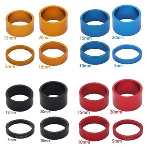 1 Set Headset Spacer 228.6mm 34mm 4PCS 5mm/10mm/15mm/20mm Bicycle Bike - Foto 1 di 27