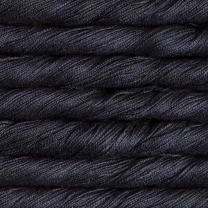 Malabrigo Mora reine Maulbeerseide Strickgarn Wolle 50g - schwarz (195) - Bild 1 von 1
