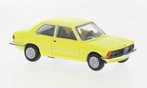 Brekina 24302 - 1/87 BMW 323i, Giallo Chiaro, 1975 - Nuovo - Immagine 1 di 1