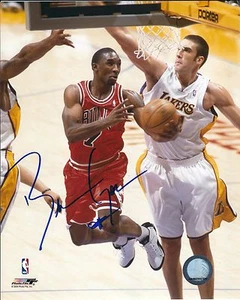 Signiertes 8x10 BEN GORDON Chicago Bulls handsigniertes Foto mit COA - Bild 1 von 1