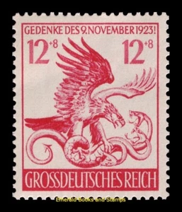 EBS Germany 1944 - 21st Anniversary Munich Beer Hall Putsch - Michel 906 - MNH** - Picture 1 of 1