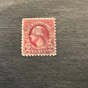 US Scott #634b—-2¢ Washington Carmine Lake Used Ng Scv $500 - Picture 1 of 2