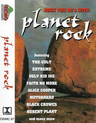 PLANET ROCK CULT EXTREME MOTORHEAD PLANT BLACK CROWES SCORPIONS CASSETTE ALBUM - Image 1 of 4