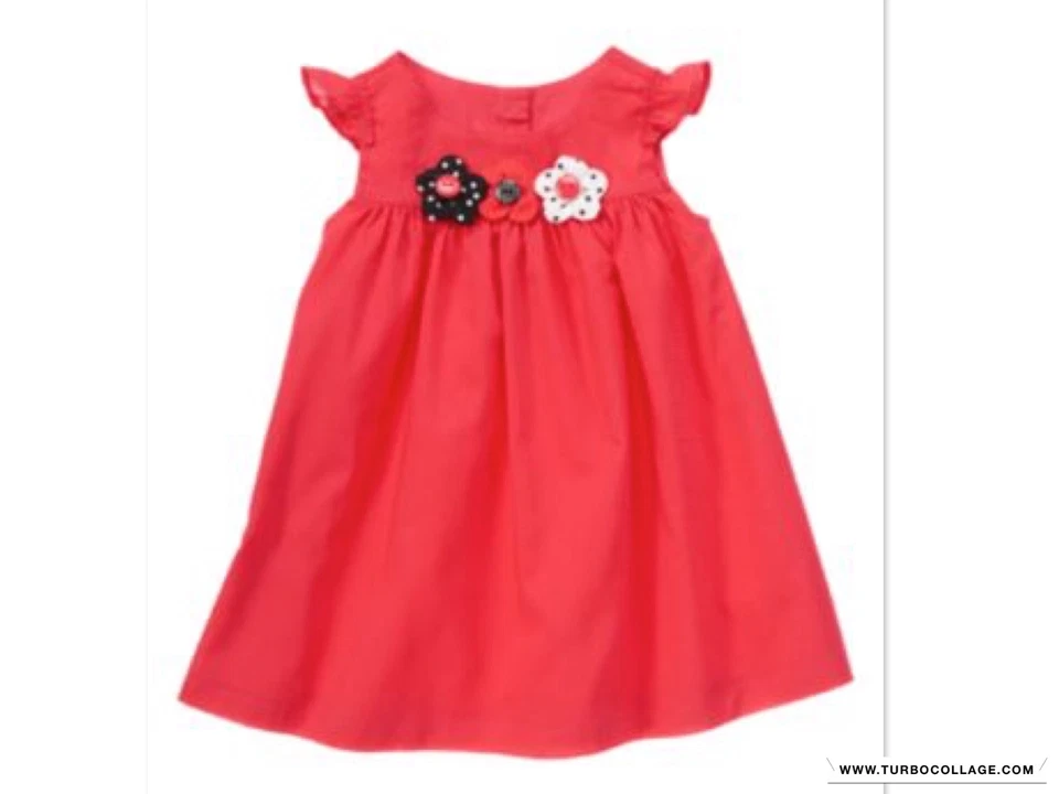 NEW GIRLS PRETTY POPPY  DRESS  18-24 MTHS BY GYMBOREE* - Imagem 1 de 1