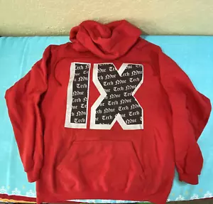 Tech N9ne Strange Music Sudadera con Capucha XL Pullover Delantero/Trasero Rojo - Imagen 1 de 8