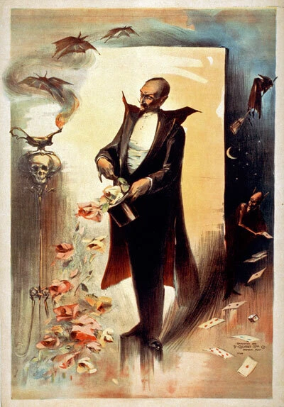 M63 1892 Vintage Magician Magic Theatre Poster A1 A2 A3 - Image 1 of 1