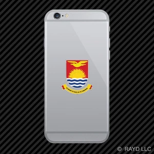 Kiribati Coat of Arms Naklejka na telefon komórkowy Kiribati flaga KIR KI - Zdjęcie 1 z 1