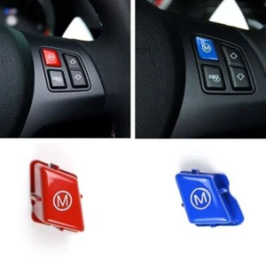 For 2007 2008 2010 2011 2012-2013 BMW 3 Series M3 E90 E92 E93 M button Cover Red - Picture 1 of 12