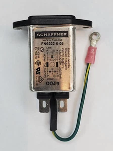 5pcs Schaffner FN9222-6-06 Power Line Filter 250VAC @ 6A - Picture 1 of 1