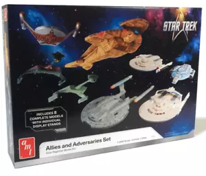 1:2500 AMT *STAR TREK * Set nave avversari e alleati * KIT MODELLO * MISB! - Foto 1 di 4