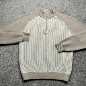 Steffano Ricci Pullover Herren XL Beige Kaschmir Golf Rundhals Strick Erwachsene - Bild 1 von 23