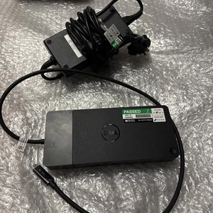 Station d'accueil Dell WD19TBS K20A Thunderbolt 3 USB-C HDMI DP et bloc d'alimentation AC 180 W NEUF - Photo 1/7